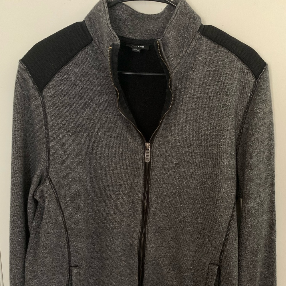Apt.9 black and gray jacket